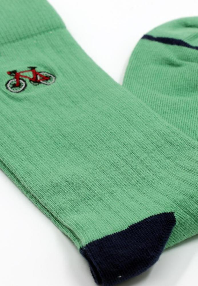 Șosete Bărbătești Organice Fără Cusătură , verzi ,Engros